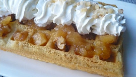 Rychlé vafle bez vajec a cukru