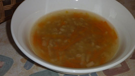 Uzená polévka s krupkami