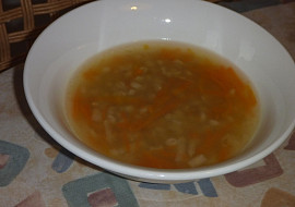 Uzená polévka s krupkami