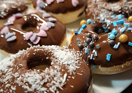 Donuty pečené ve formě