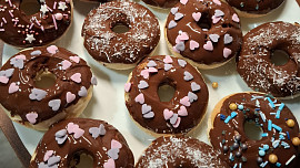 Donuty pečené ve formě