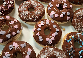 Donuty pečené ve formě