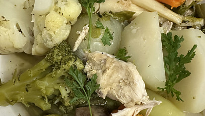 Kuře vařené v zelenině, Kúře v zelenině ♥️