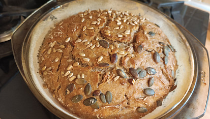 Kváskový chleba (úplně jednoduchý)