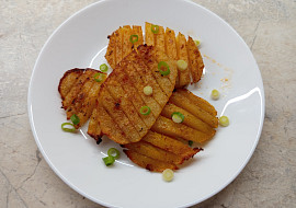 Pečená bramborová mřížka