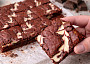 Red velvet brownies s tvarohem