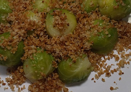 Růžičková kapusta se strouhankou (Skvele, rýchle jedlo.)