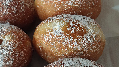 Šlehačkové koblihy