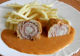 Kuřecí roládky na paprice