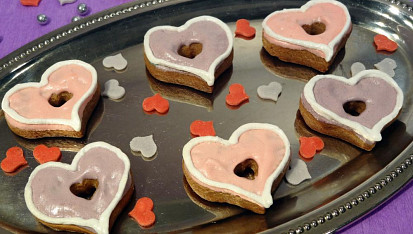 Valentýnské perníčky