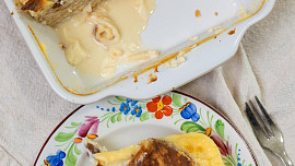 Zapečené palačinky s tvarohem podle ČSN