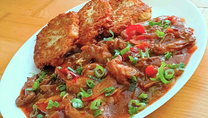 Katův šleh a bramboráčky