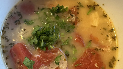 Krabí polévka s bylinkami, Krabí tyčinky ♥️