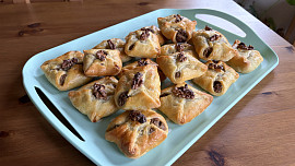 Ořechové šátečky s jablky