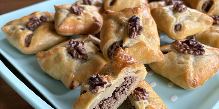 Ořechové šátečky s jablky