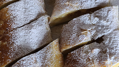 Rychlý tvarohový štrúdl z hotového těsta