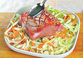 Bavorská pečeně na zelenině