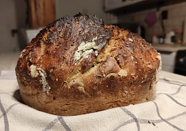 Domácí chléb bez hnětení