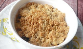 Jablečný crumble z horkovzdušné fritézy