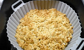 Jablečný crumble z horkovzdušné fritézy