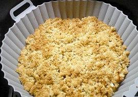Jablečný crumble z horkovzdušné fritézy