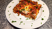 Lasagne bolognese se sýrovým bešamelem