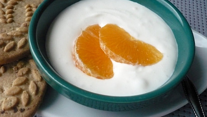 Pacholík, Dozdobeno kouskem mandarinky.