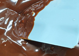 Valentýnský čokoládový dortík bez mouky