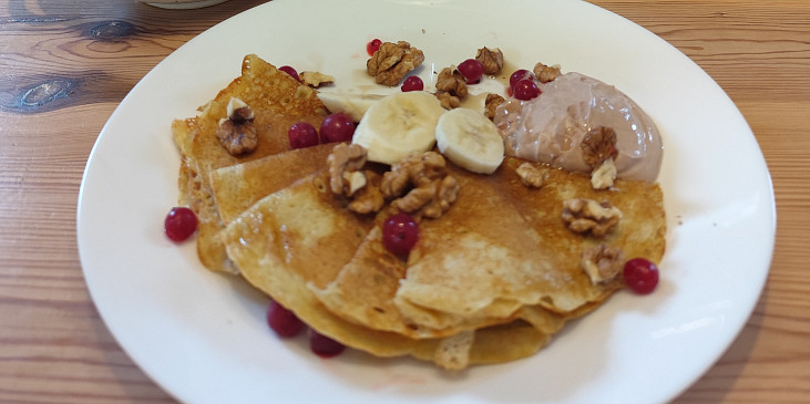 Banánové palačinky pro děti (banánové palačinky pro děti)