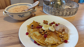 Banánové palačinky pro děti