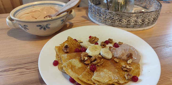 Banánové palačinky pro děti (banánové palačinky pro děti)