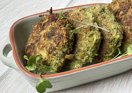 Brokolicové karbanátky se sýrem