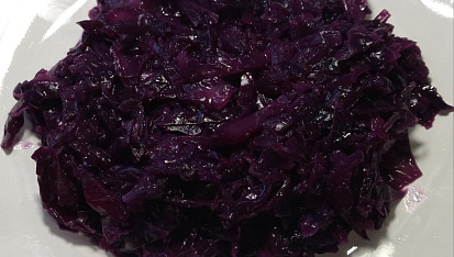 Červené zelí ke kachničce