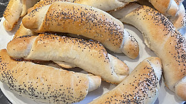Domácí rohlíky jako z pekárny