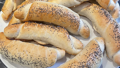 Domácí rohlíky jako z pekárny