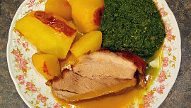 Pečený vepřový bůček