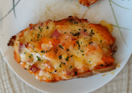 Plněné pečené batáty