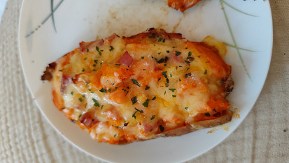 Plněné pečené batáty