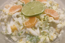 Sálátek s mandarinkou