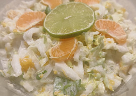 Salát ze zelí s mandarinkou (Sálátek s mandarinkou)