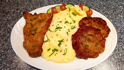 Sváteční řízky z Bořetic