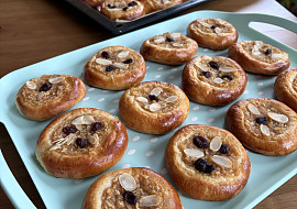 Tlačené jablečné koláče