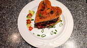 Valentýnský "burger"