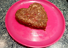 Valentýnský "burger"