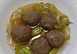 Vymazlené játrové knedlíčky