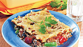 Zapékaná pohanka se zeleninou