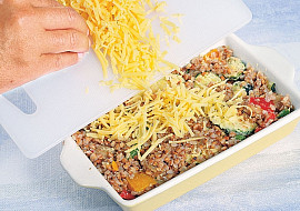 Zapékaná pohanka se zeleninou