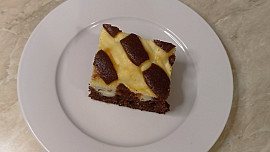 Tvarohová mřížková buchta