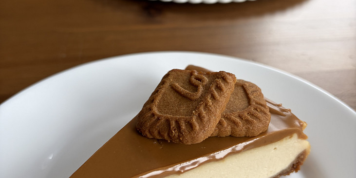 Karamelový Lotus cheesecake
