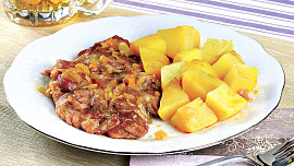 Vepřová krkovička po selsku